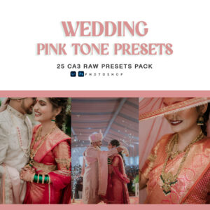 25 PINK TONE WEDDING PRESETS