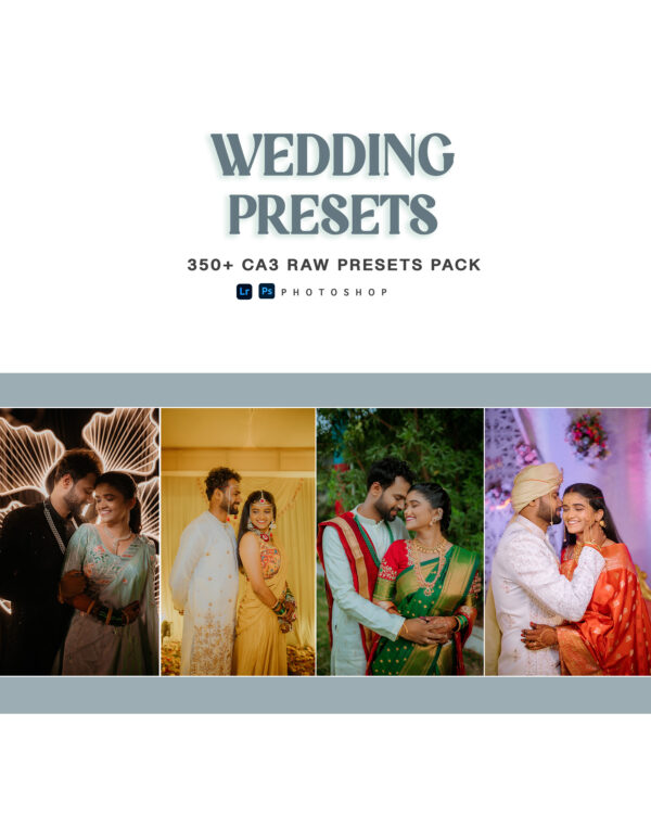 350+ WEDDING PRESETS