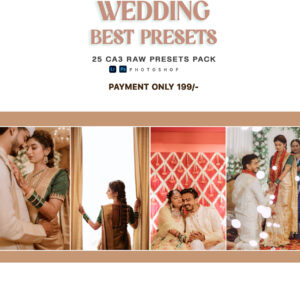 25 WEDDING PRESETS