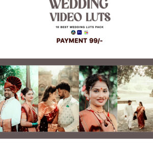 10 BEST WEDDING LUTS PACK