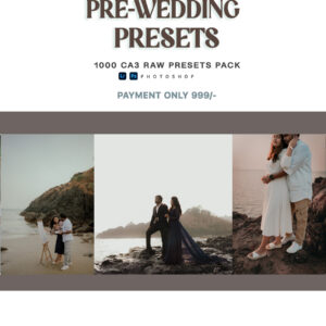 1000+ TRENDING PRE WEDDING PRESET PACK