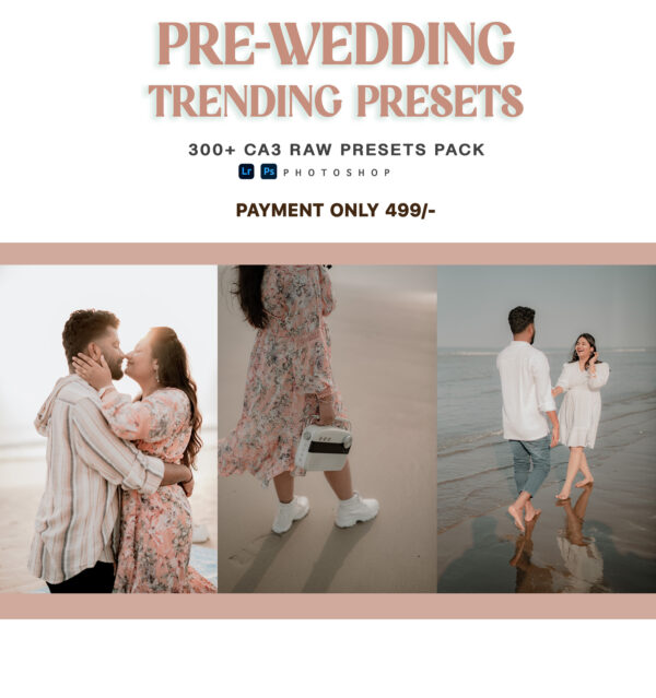 300+ PRE-WEDDING PRESETS