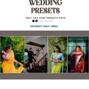 500+ NEW WEDDING PRESETS