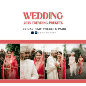 2025 TRENDING 25 WEDDING PRESETS PACK